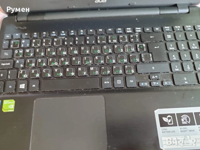 Acer Aspire E5-572G (i3-4000M / 6GB RAM / 1TB HDD / NVIDIA) + зарядно, снимка 6 - Лаптопи за дома - 55242737
