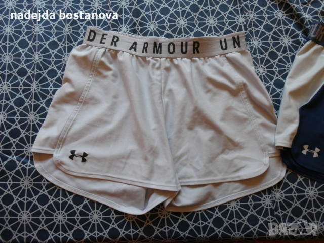 продавам лот от два чифта къси шорти за спорт на маркатаunder armour, снимка 2 - Къси панталони - 54506455