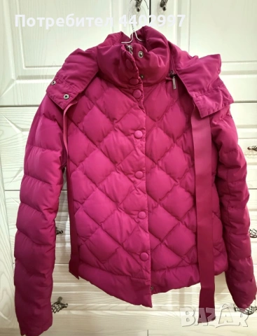 Преходно яке с пух Armani jeans, снимка 4 - Якета - 54273953