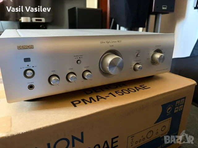 Усилвател Denon PMA-1500AE Made in Japan като нов, пълен комплект, снимка 5 - Ресийвъри, усилватели, смесителни пултове - 55699245