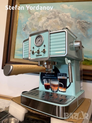 Ретро еспресо кафемашина-Cecotec Cumbia Power Espresso 20 Tradizionale.