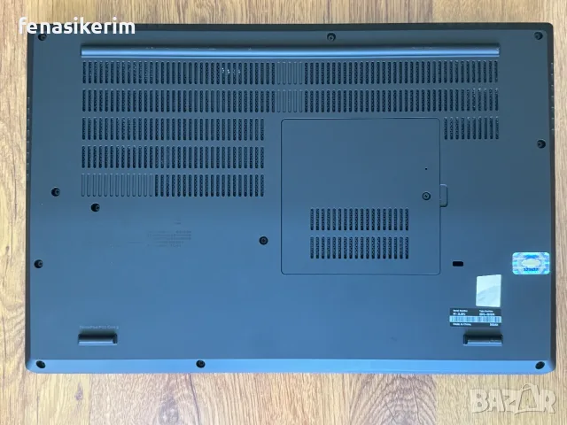 15.6' Full HD Core i7-11800H Lenovo ThinkPad P15 Gen 2 32GB DDR4/512GB NVMe/Nvidia T1200 4GB/Бат 6ч., снимка 5 - Лаптопи за работа - 55627404