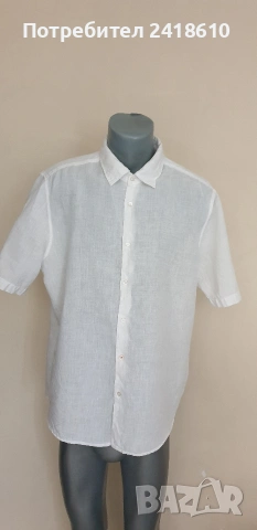 Hugo Boss Relegant_6 Len Regular Fit Mens Size M / XL НОВО! ОРИГИНАЛ! Мъжки Ленени Ризи., снимка 13 - Ризи - 54822034