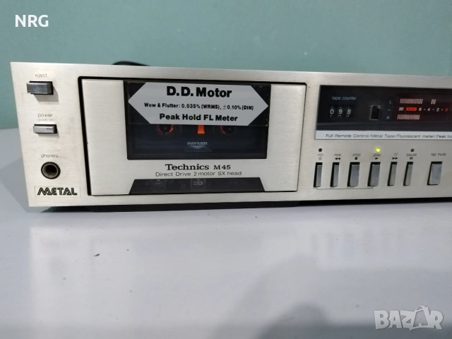 Technics M45 Cassette Deck, снимка 6 - Декове - 54402912