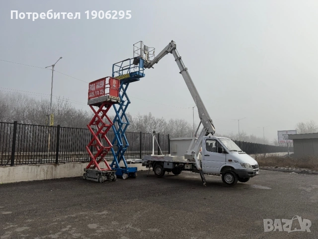 Автовишка 19м ножични 8м, снимка 2 - Индустриална техника - 51870720