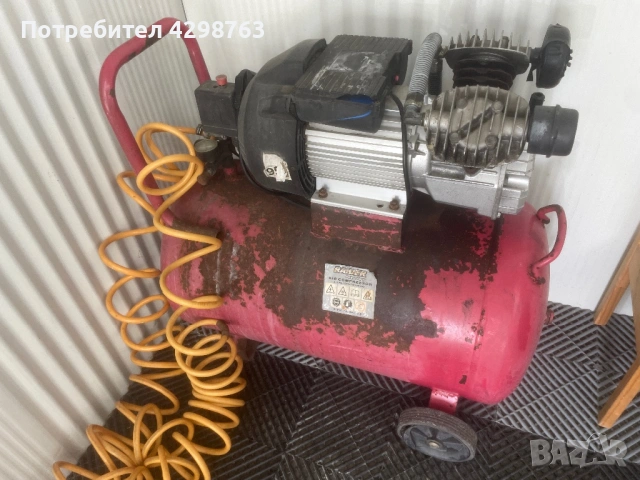 Компресор 100L, снимка 2 - Компресори - 54942030