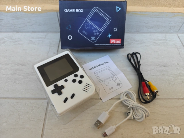 Джобна Конзола с 400 Ретро Игри с вградена батерия Game Box