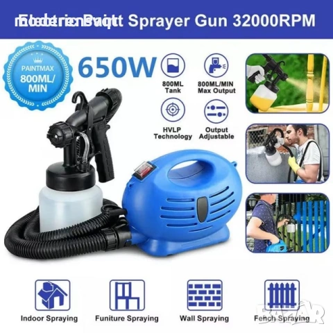 Спрей система за боядисване OEM Paint zoom, снимка 6 - Бои, лакове, мазилки - 55281185