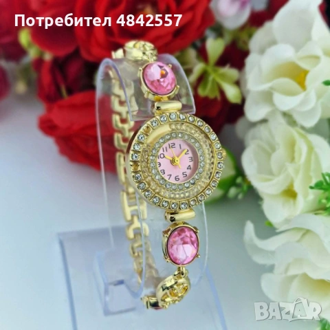 Дамски часовник-гривна Розова нежност – романтика на китката ⌚✨