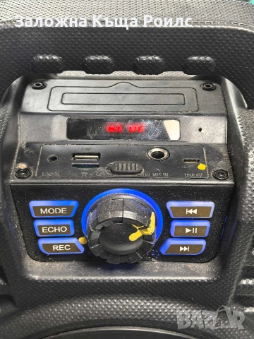 Активна Bluetooth тонколона Super Bass Speaker B1215, снимка 2 - Тонколони - 55013186