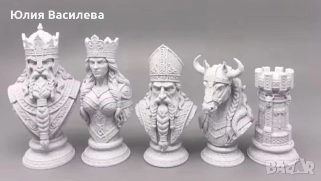 луксозни шахматни фигури , снимка 2 - Декорация за дома - 54896378
