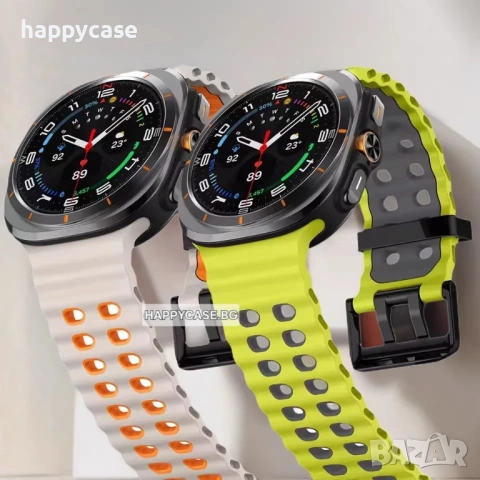 Samsung Galaxy Watch Ultra 47 mm 2025 / 2024 / MARINE Силиконова каишка