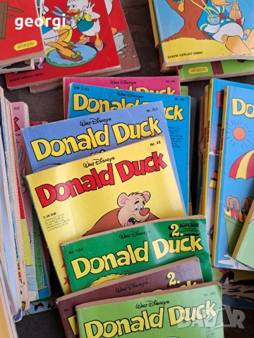 колекция стари комикси Donald Duck на немски език 34/6, снимка 7 - Колекции - 54095176