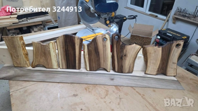 Дъски от орех за рязане на мезета , снимка 7 - Други - 54991183