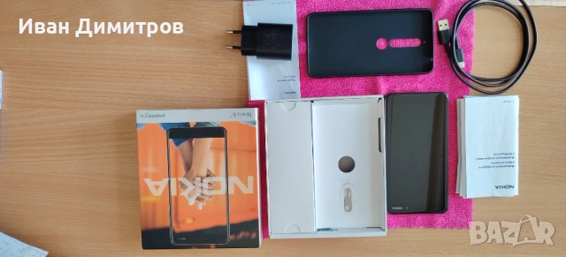 Смартфон Nokia 6.1, Dual SIM, 32GB, Black, снимка 1 - Nokia - 54411530