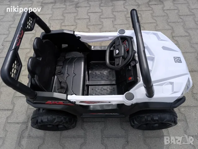 TEXAS акумулаторен джип FAST UTV бял, снимка 2 - Детски велосипеди, триколки и коли - 55440122