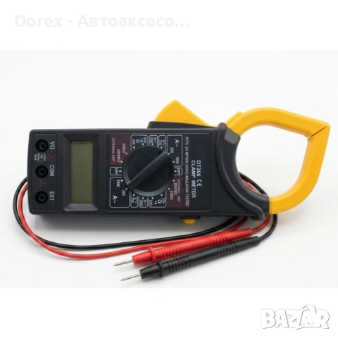 Дигитален мултиметър DT266 с LCD дисплей, снимка 2 - Други инструменти - 55138951