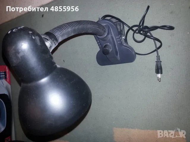 Лампа със регулатор на светлината, със щипка, снимка 5 - Други - 55654596