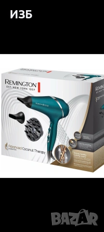 Сешоар Remington Advanced Coconut Therapy AC8648 2300W с дифузер и 2 концентратора, 