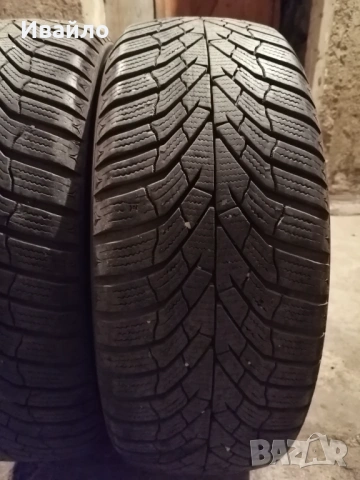 Продавам 2 броя зимни гуми 205.55.16 на 1 сезон дот 2022 KUMHO , снимка 2 - Гуми и джанти - 54228714