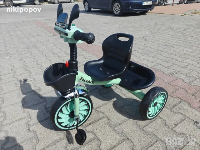 BYOX Триколка TWIDDLE зелен, снимка 7 - Детски велосипеди, триколки и коли - 55440729