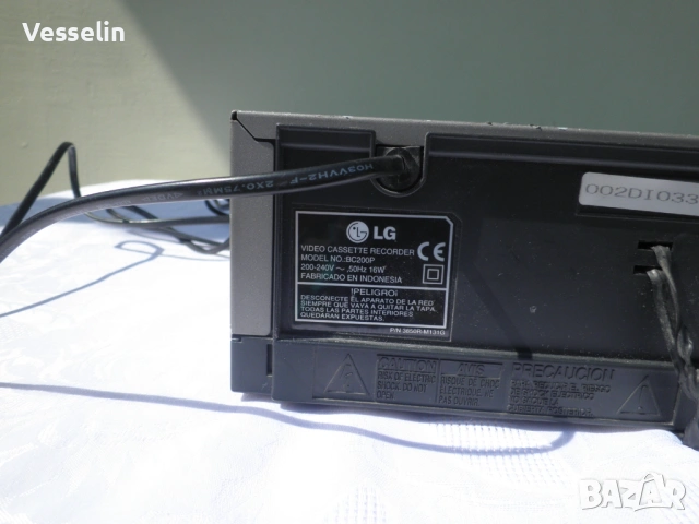 SAMSUNG 6 HEAD HI FI STEREO SV-651 GH Video plаyer, снимка 5 - Плейъри, домашно кино, прожектори - 43287108