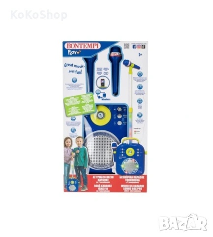Детско караоке с два микрофона, снимка 4 - Музикални играчки - 54740008
