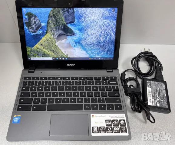ЛАПТОП Acer Chromebook C720 ZHN Celeron N957U 2GB 16GB 1366x768 клас A - Chrome OS