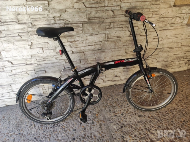Сгъваем велосипед Probike Folding 20" , снимка 2 - Велосипеди - 55034343