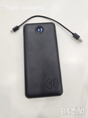 VEGER V3008 Power Bank 30000mAh – външна батерия с LED дисплей, 20W PD и QC 3.0 fast charge, снимка 8 - Друга електроника - 54522994