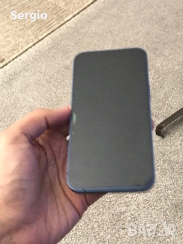 iPhone 13 – 128GB Blue | Отлично състояние | Нова батерия | Първи собственик, снимка 2 - Apple iPhone - 54416581