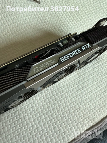 MSI GeForce RTX 3090 SUPRIM X 24GB Graphics Card , снимка 5 - Геймърски - 55055431