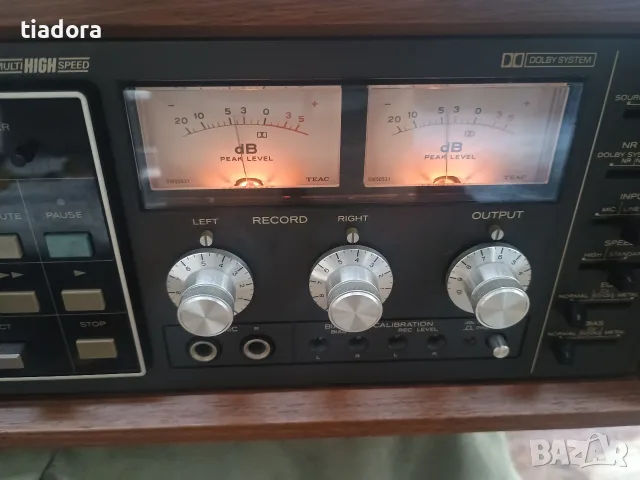  TEAC V-909RX и TEAC C-3X с оригинални дървени кабинети, снимка 5 - Декове - 55428128