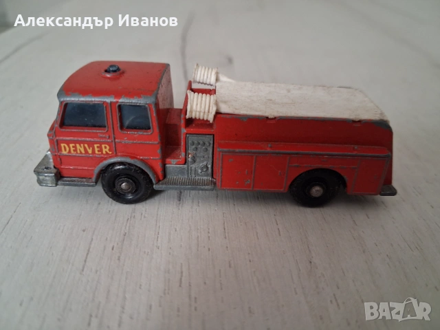Стара английска количка MATCHBOX от 60-те г., снимка 3 - Колекции - 54405063