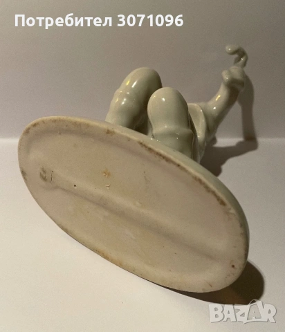 Българска стара порцеланова фигура, снимка 5 - Антикварни и старинни предмети - 54130130