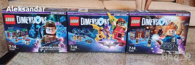 Нов ps4/ps3 Lego Dimensions Batman Beast Ghostbusters Story Pack лего батман