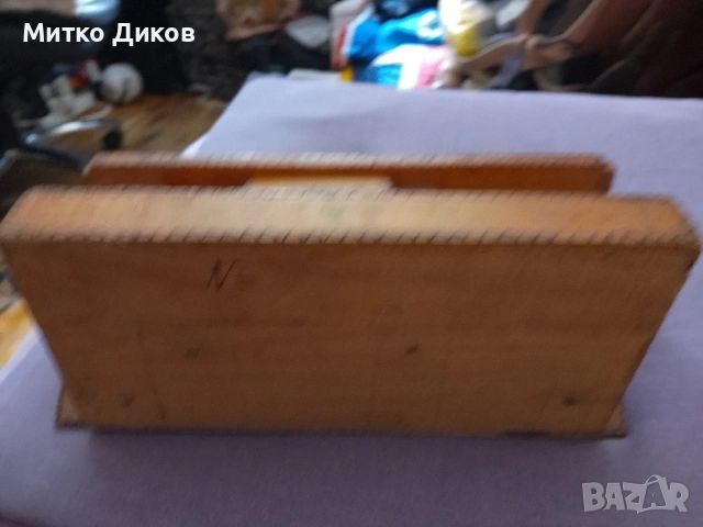 Дървена камина огнище от соца за украса Н-17см на 25х11см, снимка 4 - Декорация за дома - 54822295