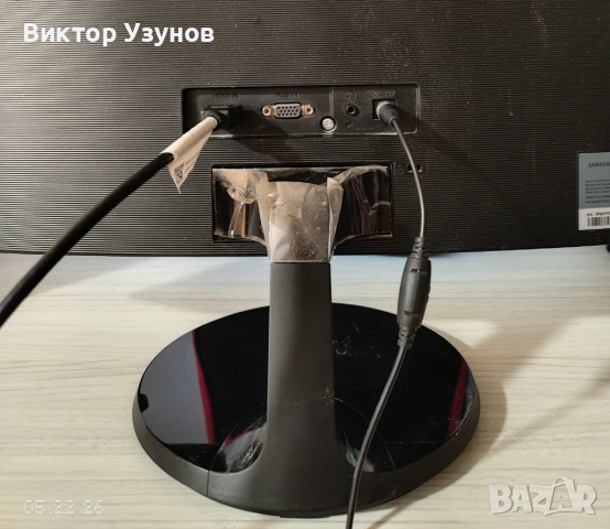 Монитор Samsung  curve извит екран LC24F390FHU / C24F390FHU, снимка 5 - Монитори - 54728194