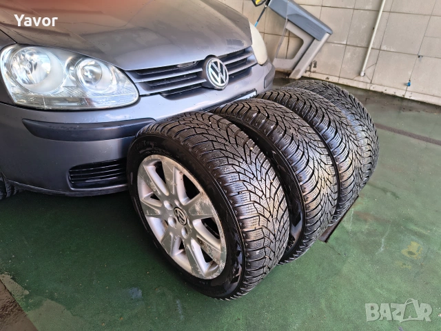 Алуминиеви джанти 5х112 с гуми  KUMHO 16" 205/55/16, снимка 5 - Гуми и джанти - 54127616