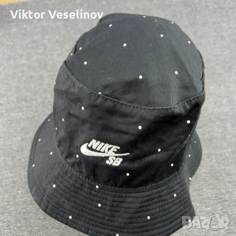 Nike SB Шапка Идиотка Размер М Bucket Hat Черна, снимка 3 - Шапки - 54294849