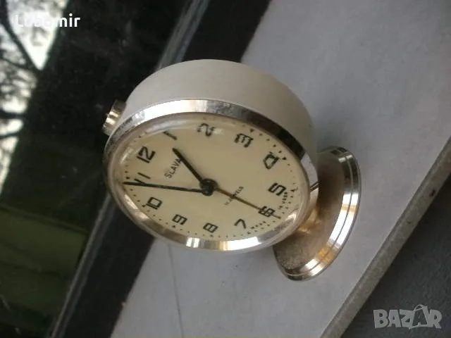 Античен руски часовник / будилник / - механичен ! - Slava ! Made in USSR ! , снимка 9 - Антикварни и старинни предмети - 55501882