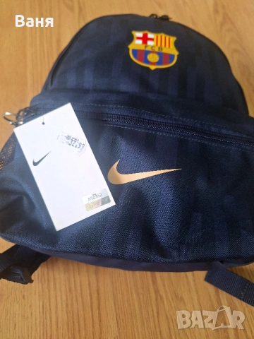 Nike, Футболна раница F.C. Barcelona JDI - 11 л, Тъмносин - 25 евро, снимка 7 - Раници - 54812702