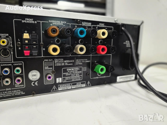    🔥 7.1-КАНАЛЕН МОЩНИК! Ресивър Onkyo TX-SR503E WRAT Технология 🇯🇵🔊, снимка 8 - Ресийвъри, усилватели, смесителни пултове - 55021039