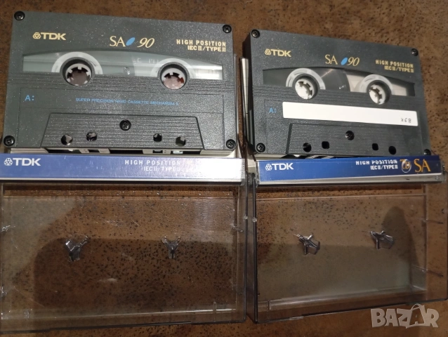 TDK SA 90 TDK SA X 90 TDK SA-X60/90 хромни аудио касети, снимка 3 - Аудио касети - 54234993