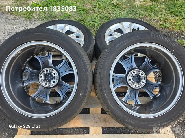 Лети джанти 18ки 5х108 Ford + летни гуми 235/50/18 Continental, снимка 10 - Гуми и джанти - 55467794