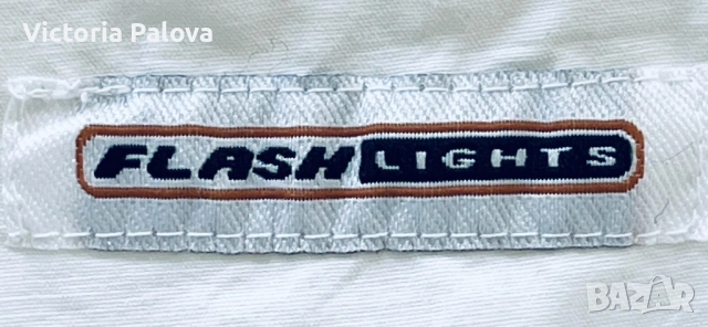 Бяло лятно яке Flash Lights с качулка | памук & полиамид, снимка 8 - Якета - 54673284