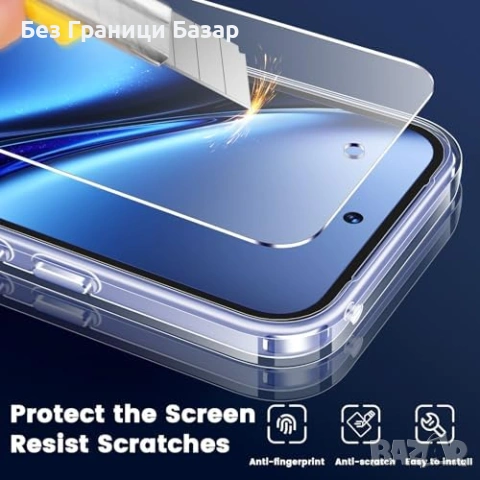 Нов Прозрачен Калъф кейс за смарфон Google Pixel 10a Anti-Shock + 2 Стъкла за екран протектор, снимка 4 - Калъфи, кейсове - 54230252