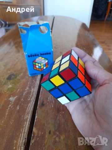 Старо кубче,куб на Рубик,Rubik #2, снимка 4 - Други ценни предмети - 54894777