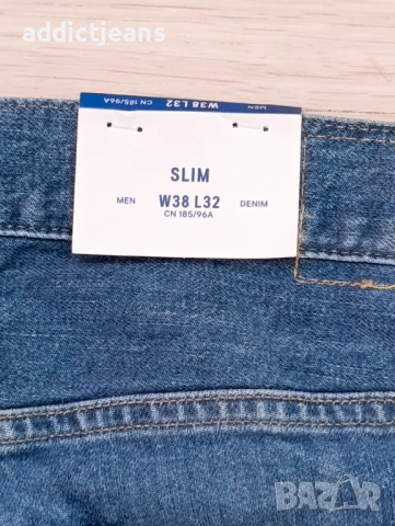 Мъжки дънки H&M размер 38, снимка 6 - Дънки - 54651004