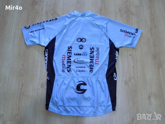 ново вело джърси cannondale тениска екип блуза шосейно колоездене мъжко оригинал XL, снимка 2 - Спортни дрехи, екипи - 49756988